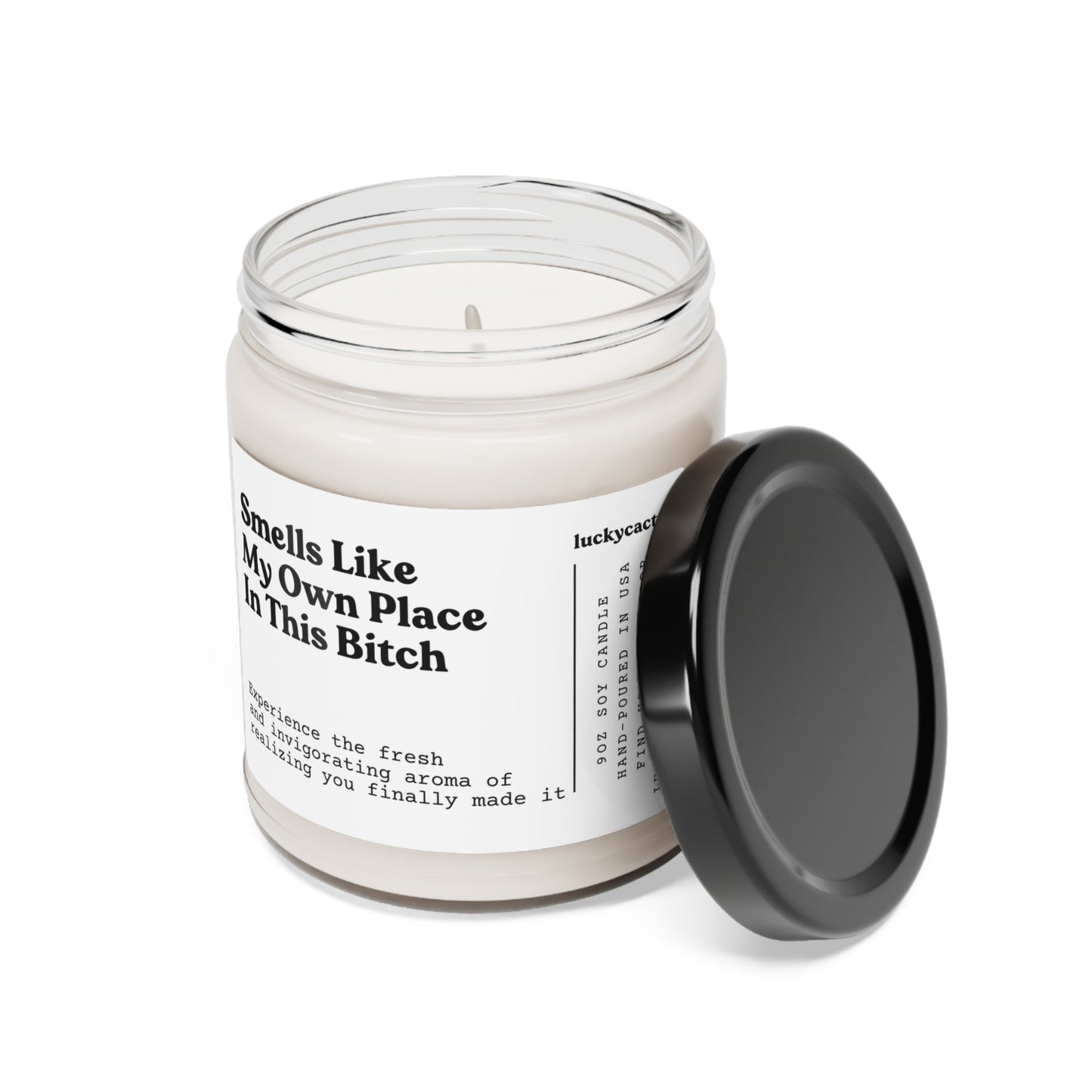 Smells Like My Own Place In This Bitch 9oz Soy Candle