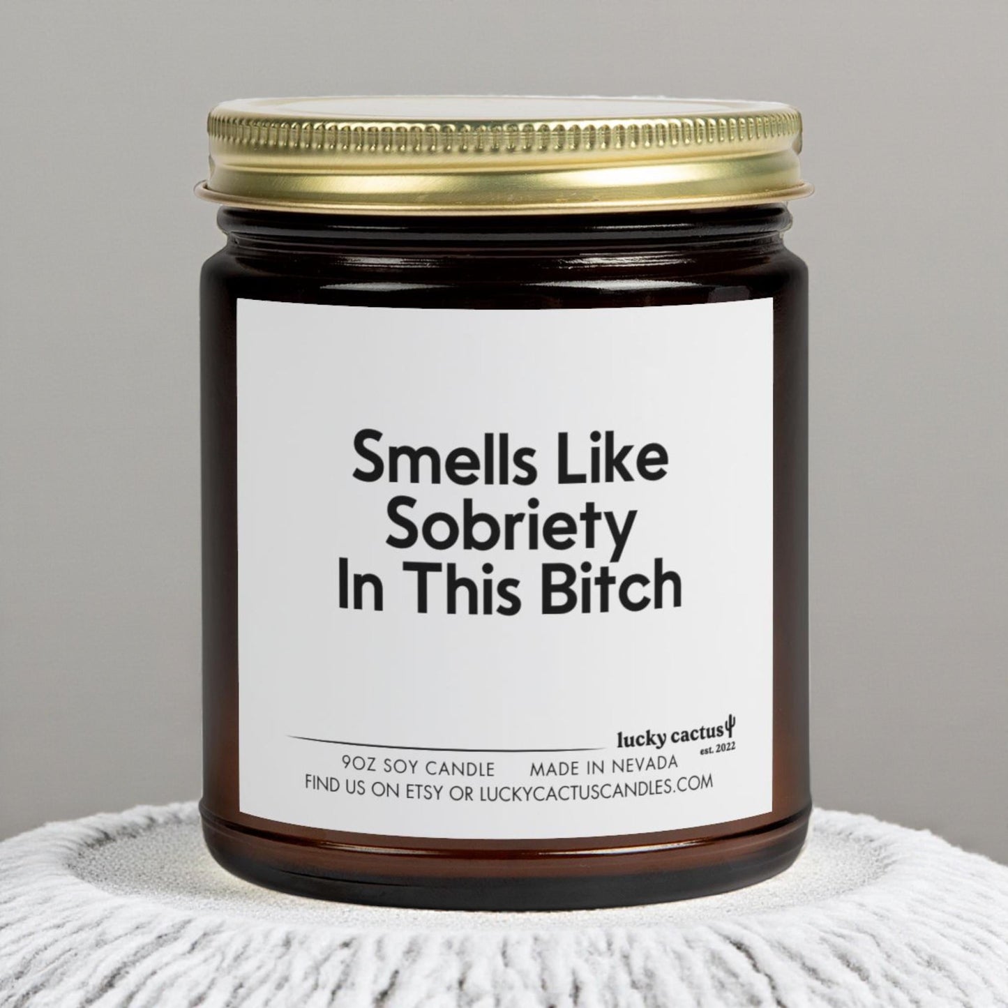 Sobriety Candle, Sobriety Gift, Sober Celebration Gift, Gift For Sobriety, 1 Year Sober, 2 Years Sober, Sober Anniversary Gift, AA Gift