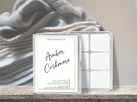 Amber Cashmere Soy Wax Melt